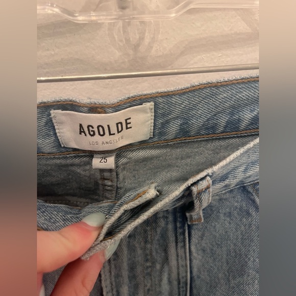 Agolde Cooper Cargo Jeans Sz 25 - Picture 3 of 4